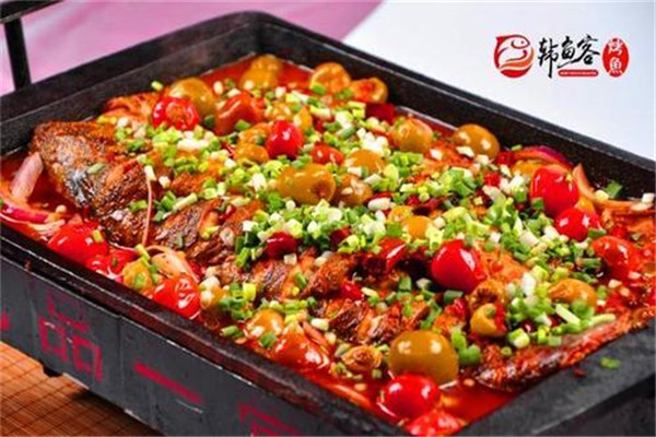 韓魚客烤魚生意好不