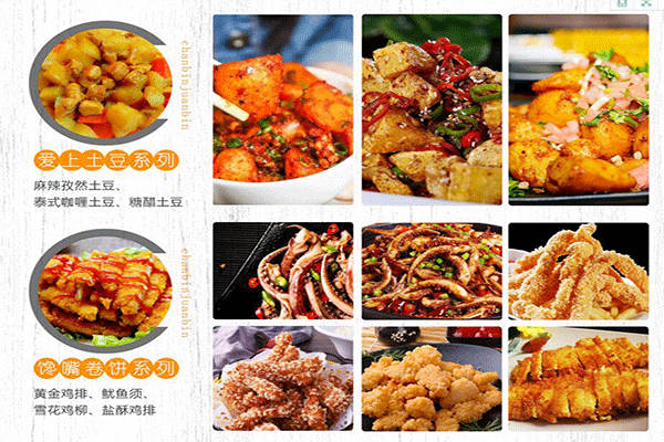 饞餅中式快餐加盟