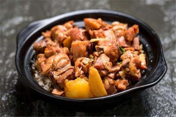 開口福黃燜雞米飯加盟