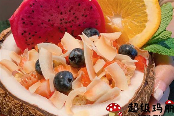 超級瑪麗水果碗