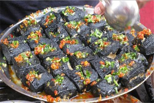 學做臭豆腐