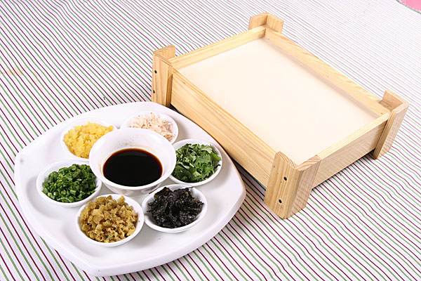 豆花媽媽的配料