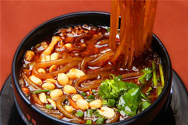傷辛酸辣粉