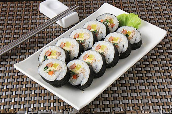 幸福的紫菜包飯加盟